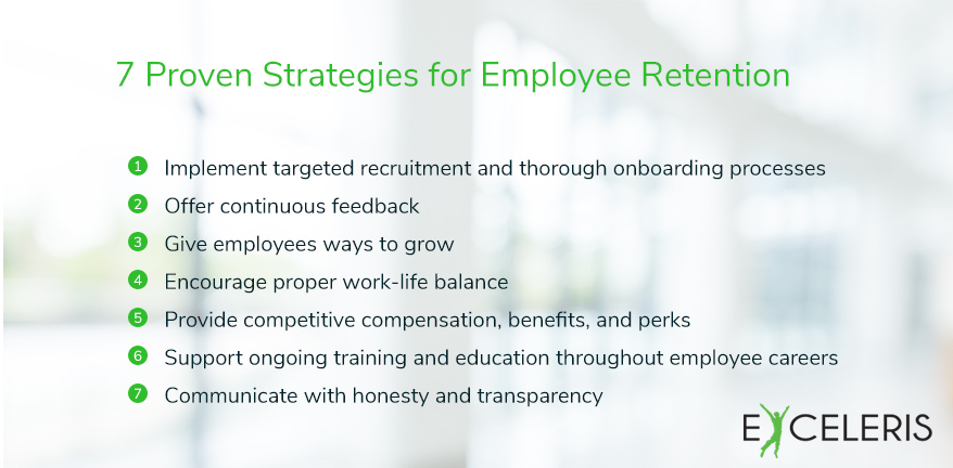 7 employee retention strategies